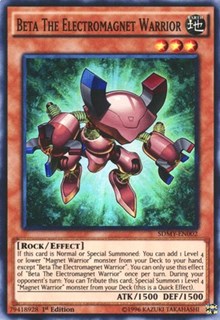 Beta The Electromagnet Warrior