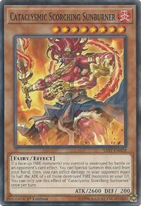 Cataclysmic Scorching Sunburner