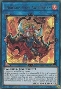 Ferocious Flame Swordsman