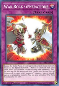 War Rock Generations