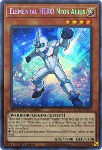 Elemental HERO Neos Alius (Secret Rare)
