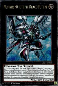 Number F0: Utopic Draco Future (Quarter Century Secret Rare)