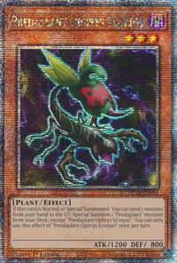 Predaplant Ophrys Scorpio (Quarter Century Secret Rare)