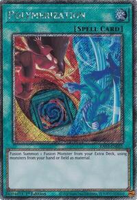 Polymerization (B) (HERO Art) (Platinum Secret Rare)