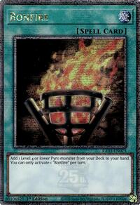 Bonfire (Quarter Century Secret Rare)