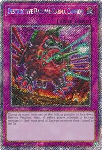 Destructive Daruma Karma Cannon (Platinum Secret Rare)
