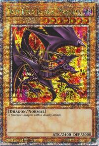 Red-Eyes Black Dragon (8th Art) (Quarter Century Secret Rare)