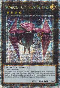Number 16: Shock Master (Quarter Century Secret Rare)