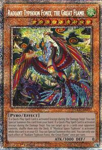 Radiant Typhoon Fonix, the Great Flame (Starlight Rare)