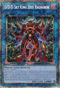 D/D/D Sky King Zeus Ragnarok (Starlight Rare)