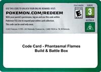 Code Card - Phantasmal Flames Build & Battle Box
