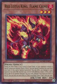 Red Lotus King, Flame Crime