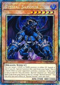 Bystial Saronir (Platinum Secret Rare)