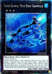 Super Quantal Mech Beast Grampulse (Platinum Secret Rare)