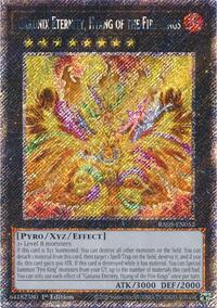 Garunix Eternity, Hyang of the Fire Kings (Platinum Secret Rare)