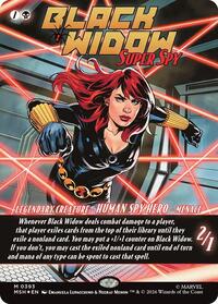 Black Widow, Super Spy (Borderless) (0393)